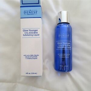Dr. Denese Glow Younger Exfoliating Liquid  NWOT. 1.5 AhA/BH